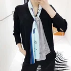 Scarf Pattern Scarf Custom Wholesale Satin Turkey Silk Scarf Long Silk Scarf For Woman
