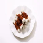 Pet OEM/ODM Drying Pet Snack Calcium Bone Wears Duck Warps Pet Treat