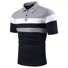 Short Polo Shirts Wholesale Top Selling Short Sleeve Patch Design Fashion Quick Dry Casual Polo Men #39 S T- Shirts