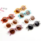 Children Glasses 2021 New Kids Boys Girls Children UV Protection Sun Glasses Baby Eyewear Sunglasses