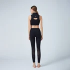 Women Vest Perfect Zipper Gym Sports Soft Sexy Croptop Comfortable Women Vest