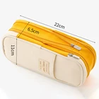 Pencil Case Hot Sale Wholesale Pure Color Pencil Box Case Stationery Bag Pencil Case Bag
