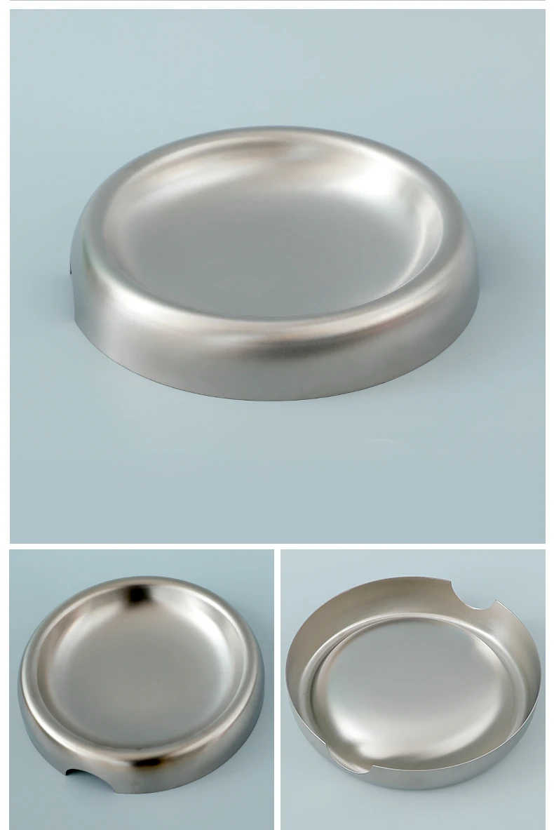 Hot High Quality 304 Stainless Steel Pet Bowl Anti Tipping Design Easy to Clean Food and Water Feeder for Dog Cat Pet Products details