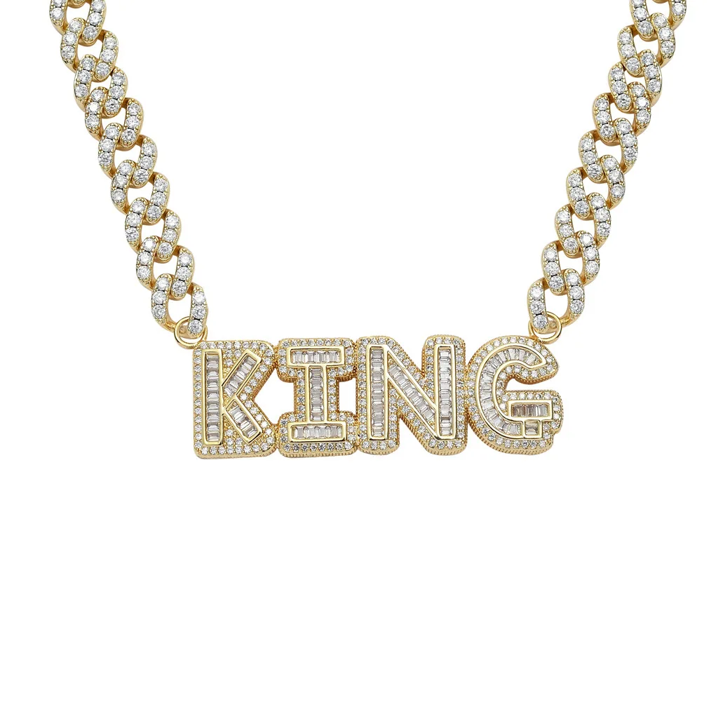 Amazon Hot Sell 9mm Hip Hop Bling Bling 