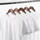 T-shirt White Shirt Custom Printing 100% Cotton T-shirt Sublimation Hip Hop Man Blank White T Shirt High Quality/