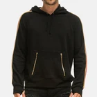 Hoodies Fashion Customized Baby Fleece Hoodies Bulk Athletic Zipper Pocket Men Pullover Hoodies