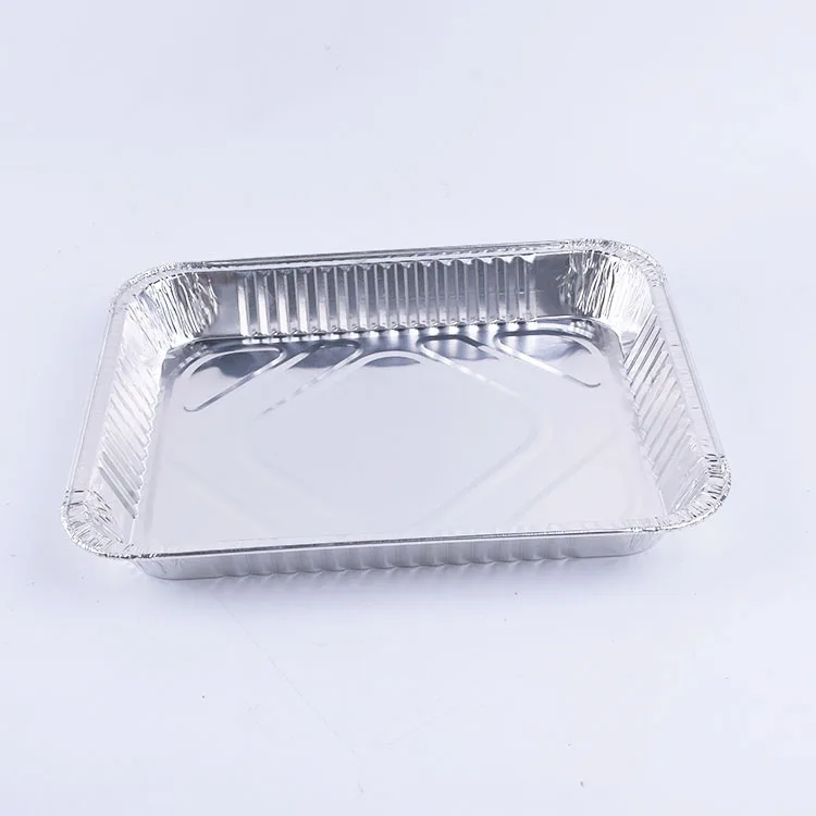 20x Premium Foil Tray  Disposable Takeaway BBQ Foil Trays food Container w lid