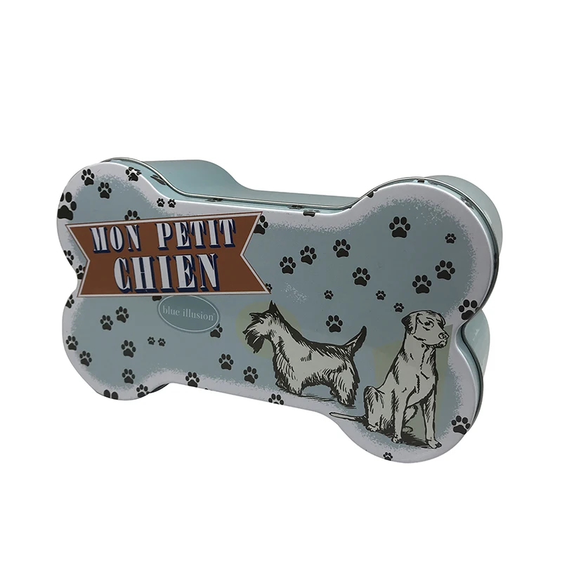 dog bone shaped plastic container