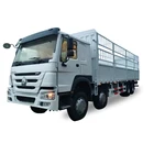 Factory Price Howo 8x4 Euro 3 371hp Fence Cargo Truck