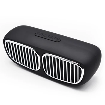 Hot sale portable luxury bluetooth speaker wireless speaker grill shape car bluetooth speaker for BMW