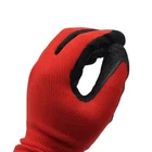 Rubber Gloves New Arrive Nylon Rubber Anti-slip Work Gloves Construction