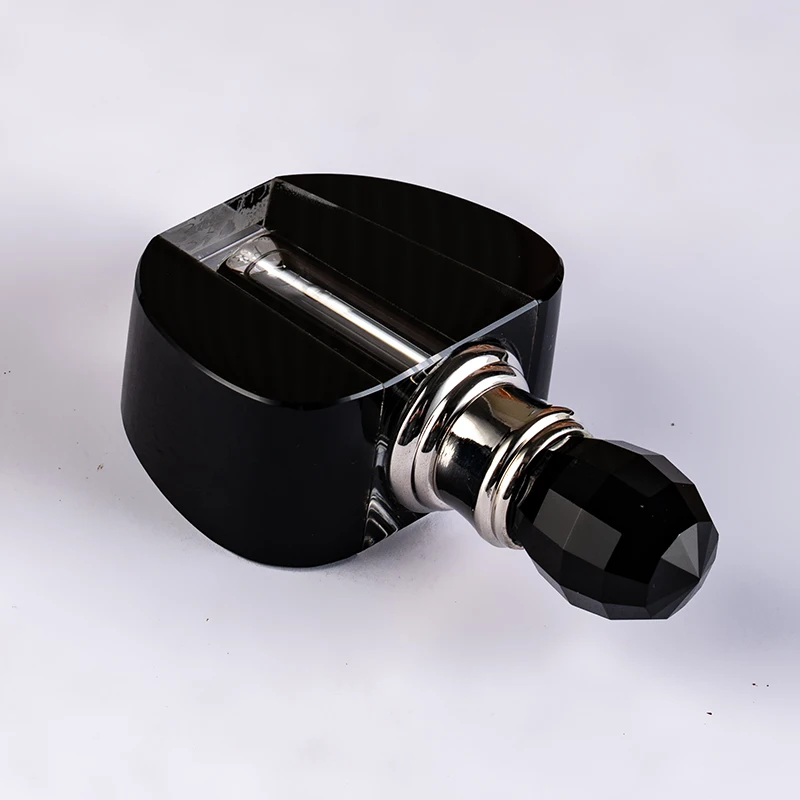 product new design black apple shaped 3ml perfume bottle fashion elegant customizable crystal perfume bottle-7