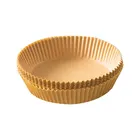Paper Wholesale Disposable Food Grade High Temperature Resistant Air Fryer Parchment Paper For Food Baking