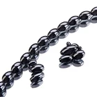 Natural Natural Hematite Loose Beads Magnetic Hematite Rice Beads Can Be Customized In Size And Shape