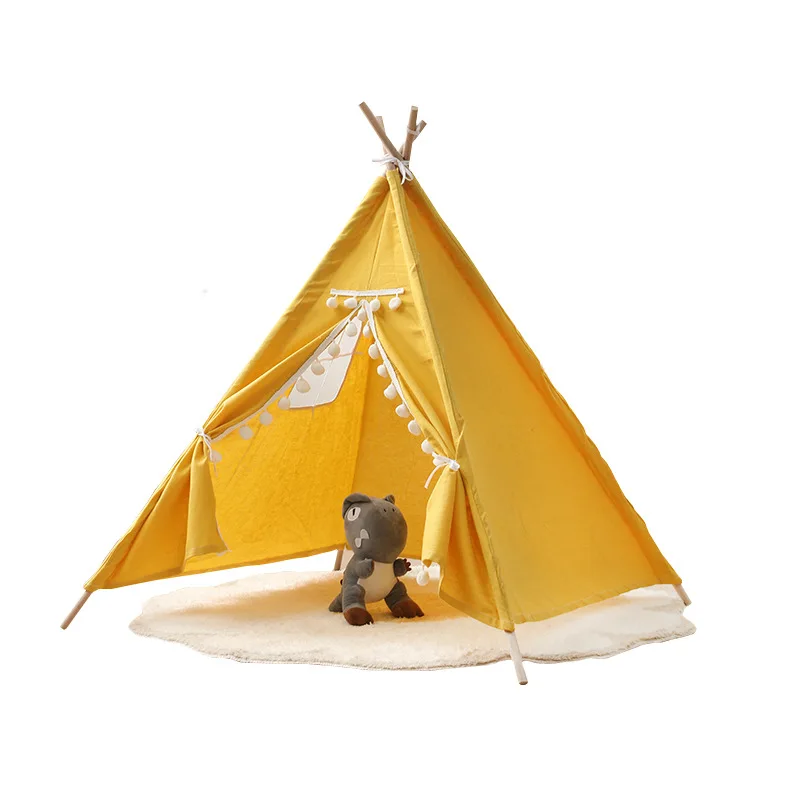 Indian Kids Tent Wigwam For Children Portable Cotton Home Tipi Folding Indoor Kid Tent - Kids Teepee Kid,Kids Play Playhouse on Alibaba.com