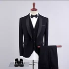 Men Wedding Dress Starswah Pant Coat Design Slim Fit Men Wedding Dress Suit Men Tuxedo