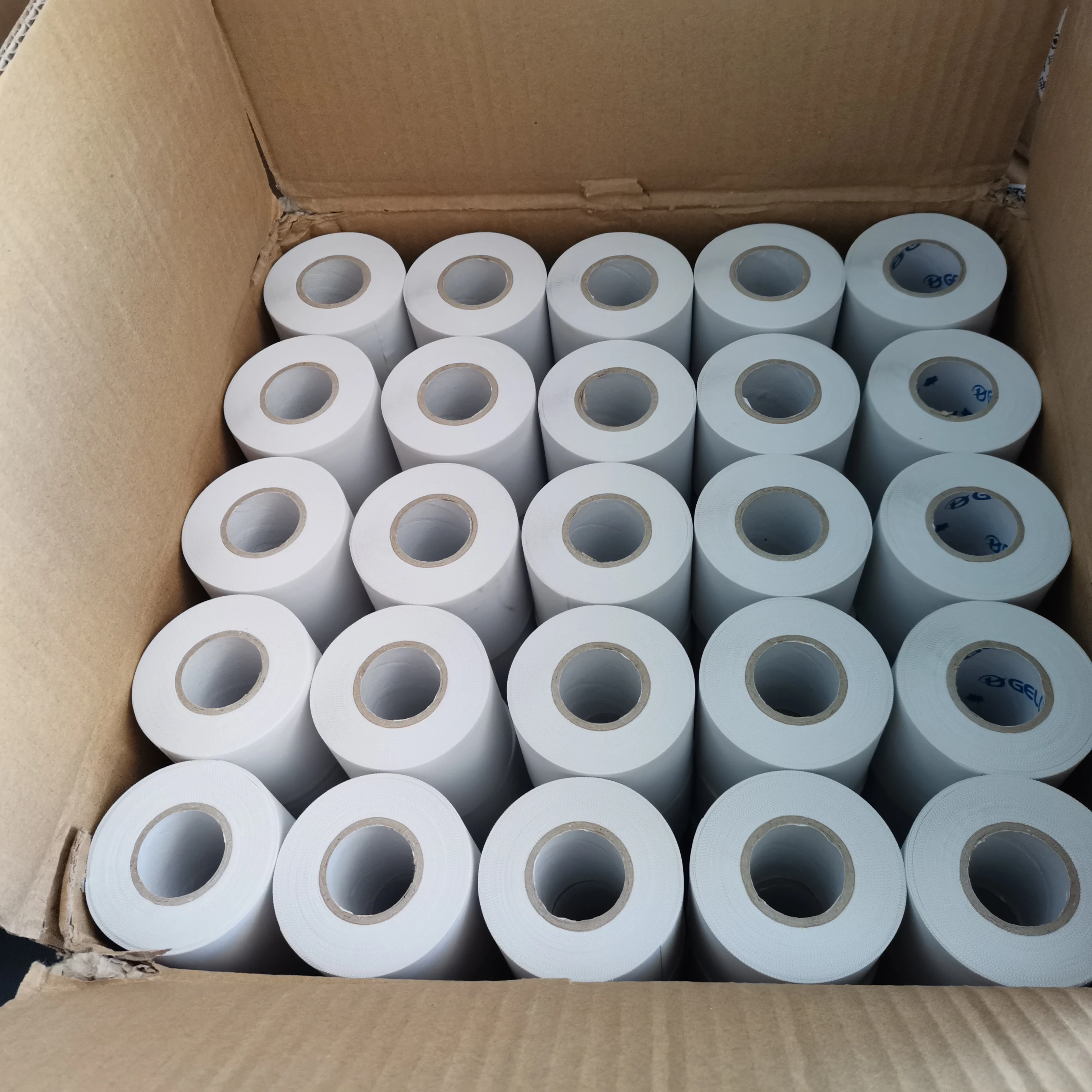 White Insulation Waterproof Non Adhesive Pvc Pipe Wrapping Tape For Air