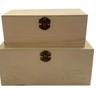 Box ODM Customized Luxury Gift Pine And Bamboo Solid Wood Box Jewelry Or Small Jewelry Storage Box