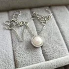 Pearl Jewelry Pearl Hot Sale Classic Round Earring Set Ladies Fashion Pearl Jewelry Set