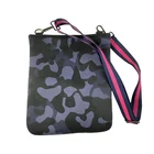 Factory Customized Neoprene Small Crossbody Bag Neoprene Camo Crossbody Bag