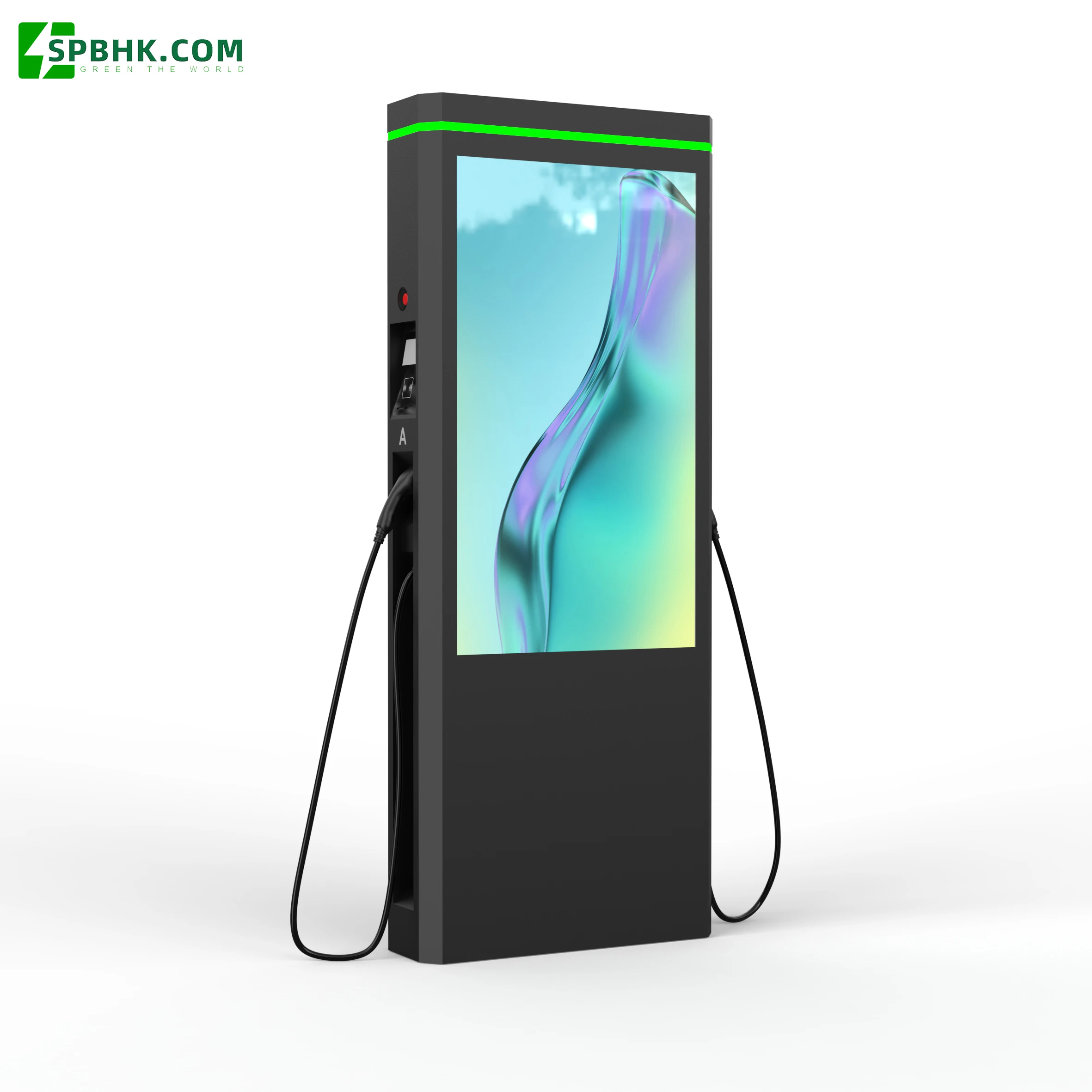 Ev Fast Charger Kw Double Gun Electric Cars Ev Fast Charging Station