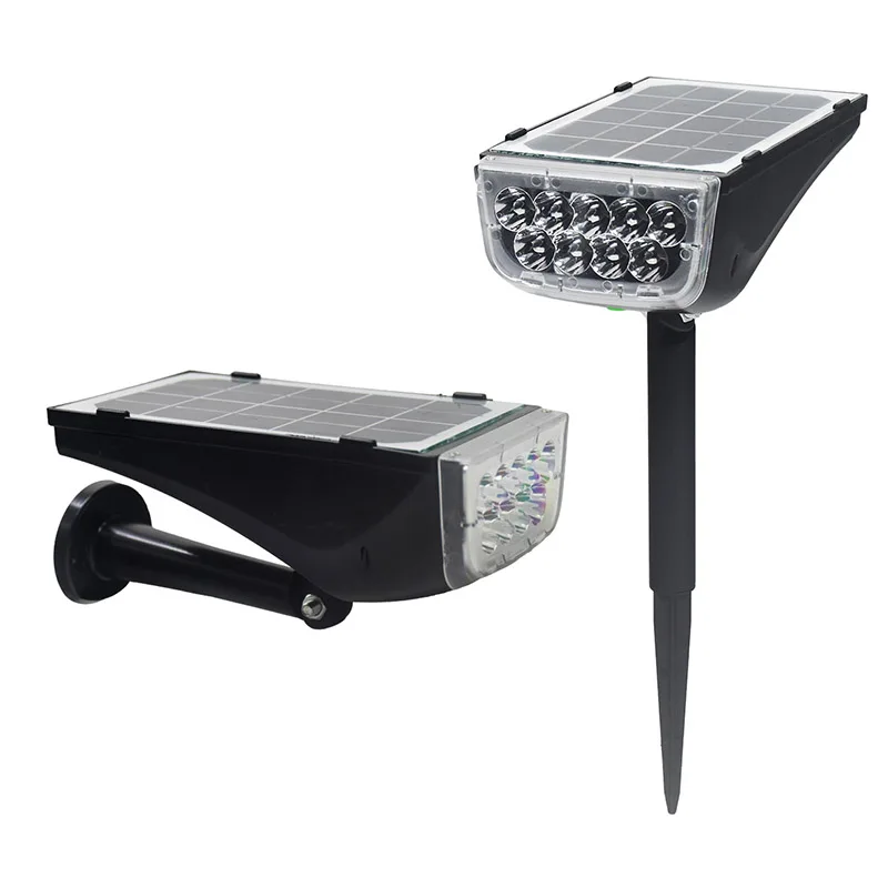 LED Solar Landscape Spotlights Waterproof Solar Powered Garden Light