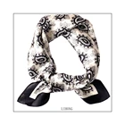 Silk Scarf 10M/M Silk Satin 53cm*53cm Silk Scarves Hemming Printed Scarf Satin Silk Custom For Women
