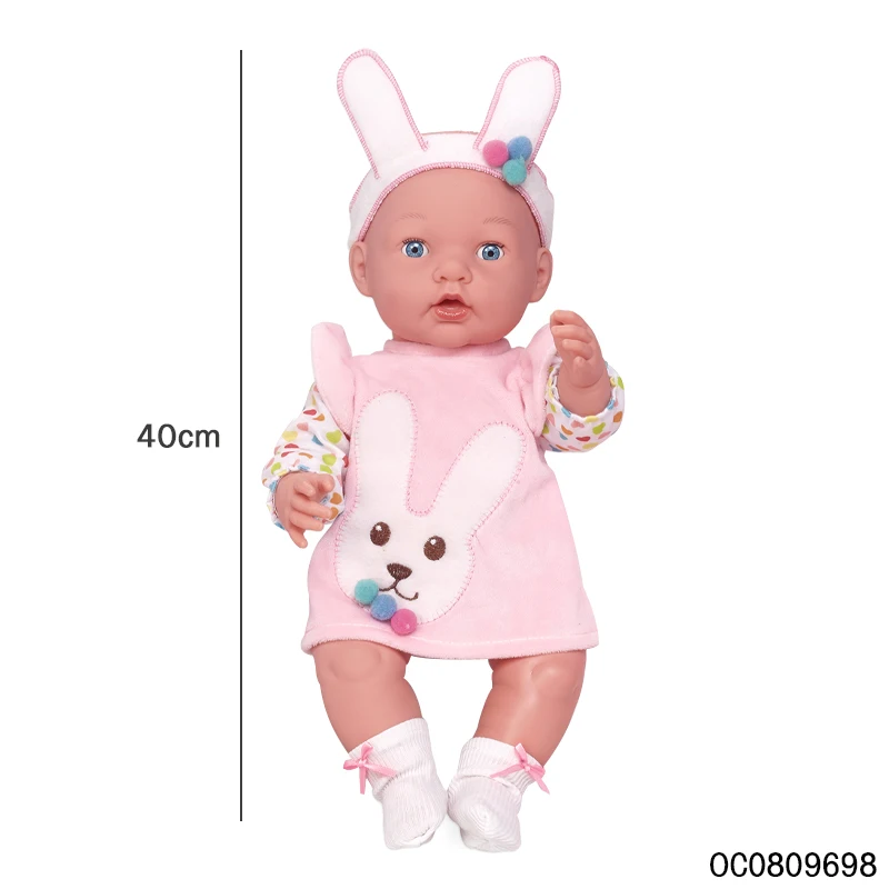 16 inch baby drink and pee reborn baby dolls with moving eyes