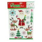 Window Christmas Sticker Custom Name Label Gift Printed Multi Shape Window Merry Christmas Sticker