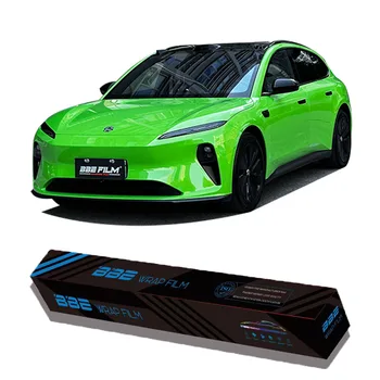 BBE New Metal Paint Series PET Viper Green Car Cover Paint Protection Films Sand Proof Anti-Scratch -UV Stickers Decals Wrapping