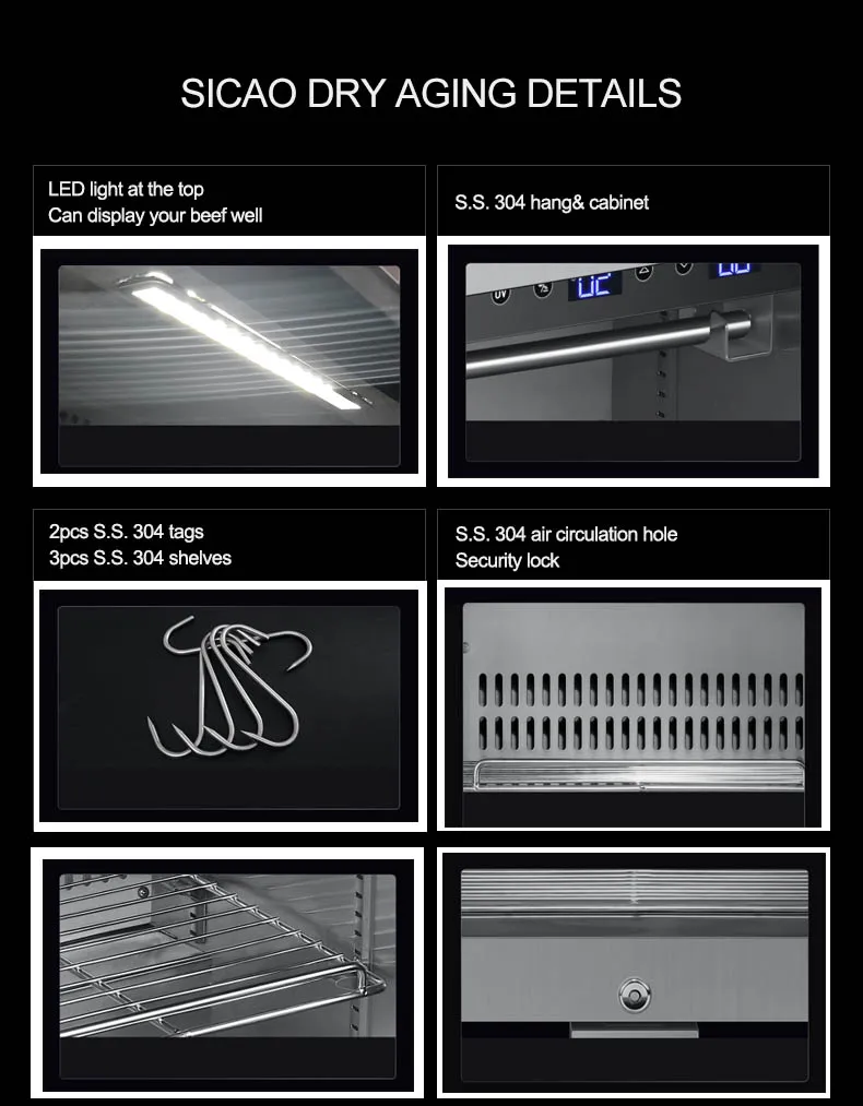 Thawing Equipment, SICAO, 150L(30KG Meat) - detail 10