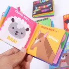 Educational Baby Cloth Books Educational Cartoon Fabric Book Toys