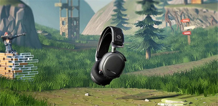 SteelSeries 100% Original Brand New Arctis 7 Gaming Headset High DTSXv2.0 7.1 Wireless Game Headset Headphone Wear Belt Wheat
