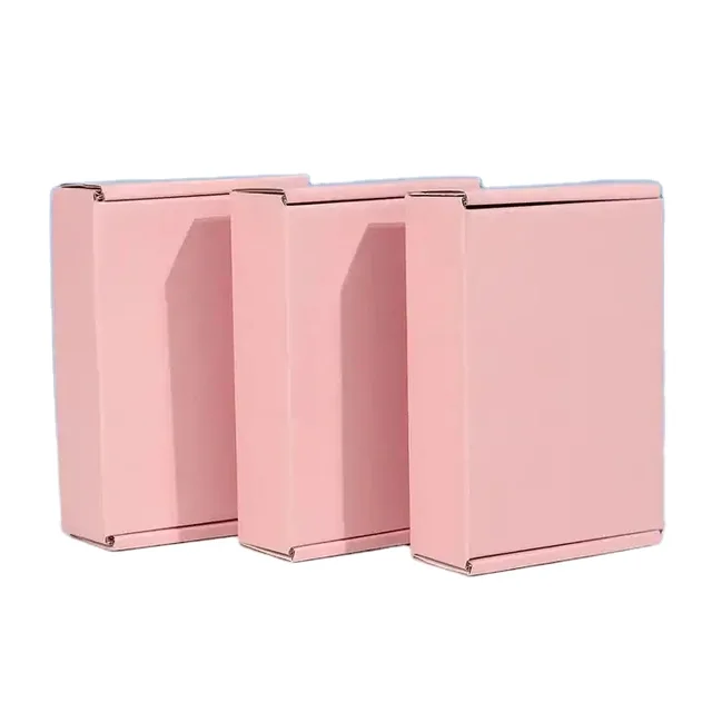 High quality custom boxes folding corrugated paper delivery gift box kraft paper gift box