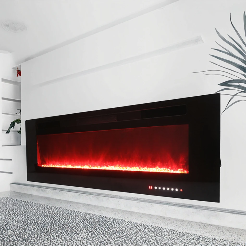 Electric Fireplace, LED, Wall - detail 6
