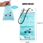 Car Trash Bag Car Trash Bag Rubbish Bin Bag Grocery Gag Disposable Container Bag For Car Home Travel Daily Use
