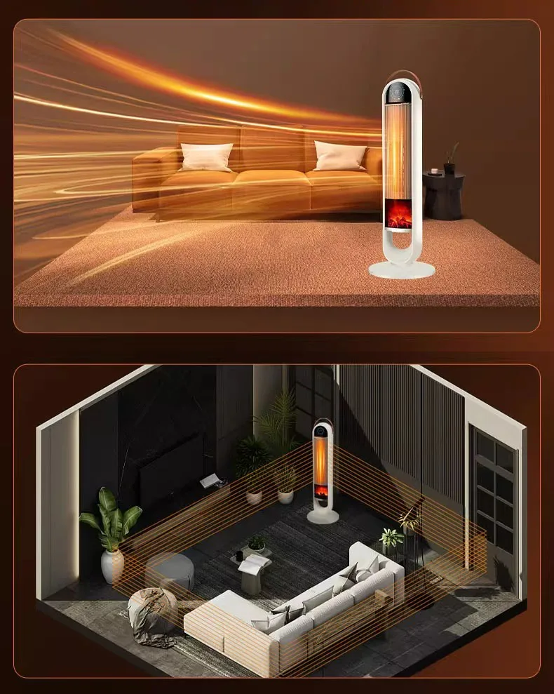 Office Home Portable Tower, 2000W, 3D, PTC - detail 24