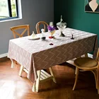 Table Cloth Factoy Direct Selling Custom Size Polyester Table Cloth Waterproof