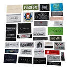 Customize Brand Name New Design Labels Logo For Garment Private Clothing Label