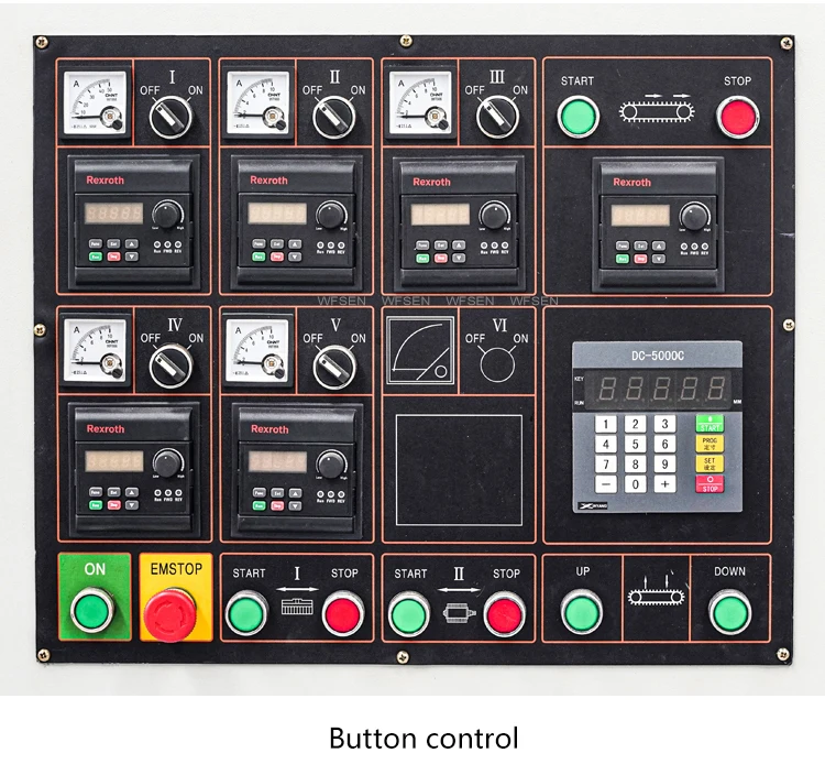 slat sand belt polishing machine
