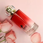 Perfume Bottles Bottle Custom100ml Red Round Glass Perfume Bottles Cylinder Empty Scent Bottle