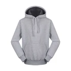 Plain Hoodie Cotton Hoodie Cheap High Quality Thick Fleece Custom Logo Plain Cotton Polyester Unisex Hoodie
