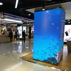 Led Panel Led Display High Definition 4 Sided LED Screen Pillar Column Pillar Led Panel Square Pole Led Display