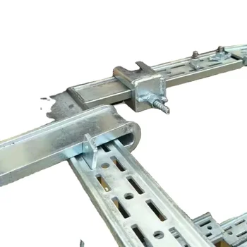 Square column buckle beam fixing device for building use galvanized surface, easy to operate and repeat