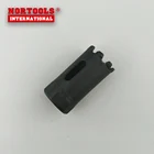 Hole Cutting Depth 38mm Black Finished Tungsten Carbide Grit Tipped Hole Saw For Hole Drilling