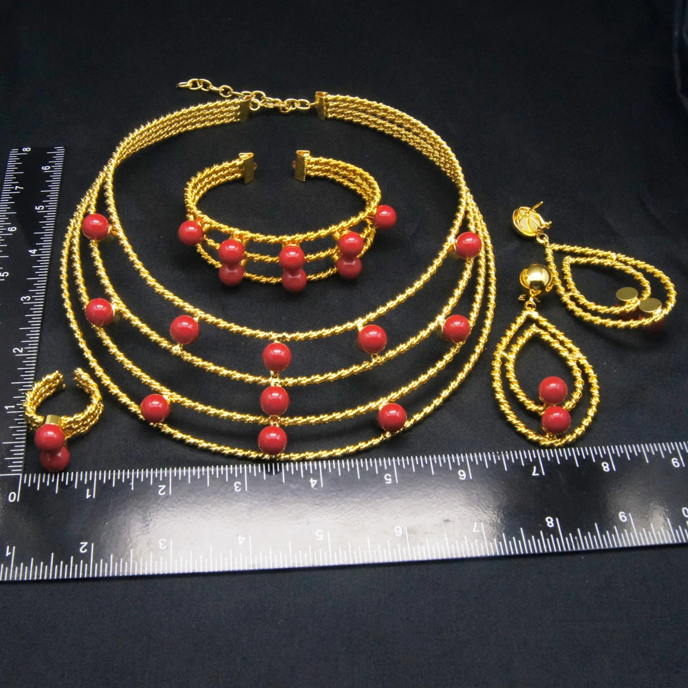 Wholesale Wedding Accessories Costume Antique Jewellery Brazilian Gold