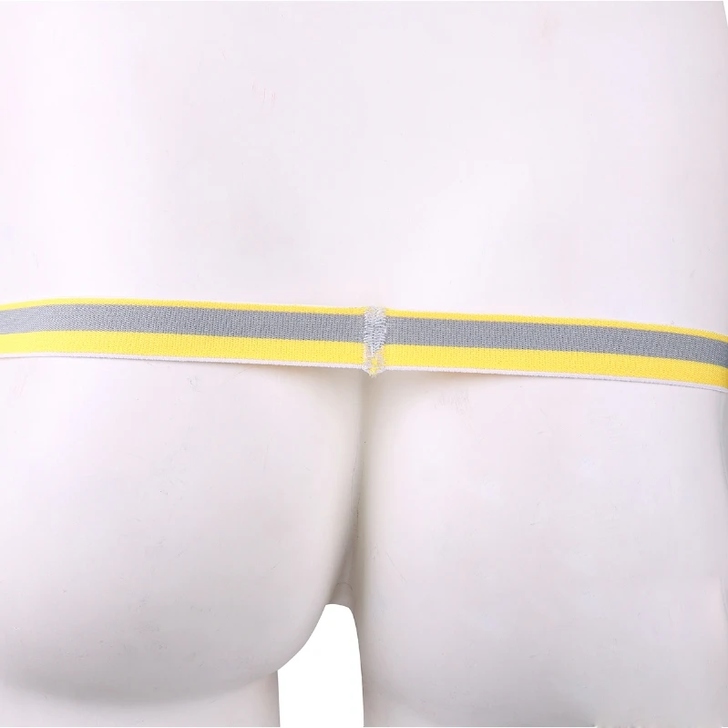 Fashion Mens Bandage Ball Lifter Booster Underwear Thong Hole Panties T Back Panties