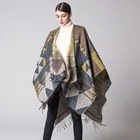 Shawl Shawlsshawls Fashion Style Popular Color Block Women Scarf Shawl For Women