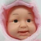 Toy Plush Toy Manufacturer Movement Electronic Baby Rabbit Singing And Dancing Electronic Plush Toy With Baby Face