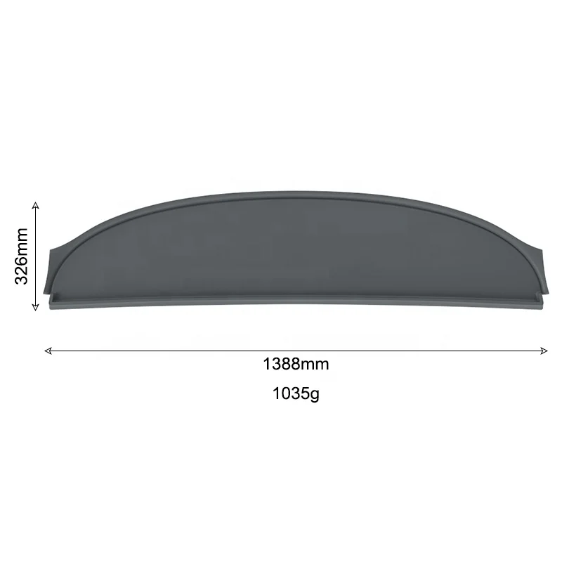 Dry Silicone Dashboard Cover For Tesla Model 3/Model Y Pattern Dashboard Trims Interior Cover Car Cover